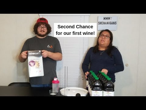 Raspberry Peach wine kit (attempt 2)