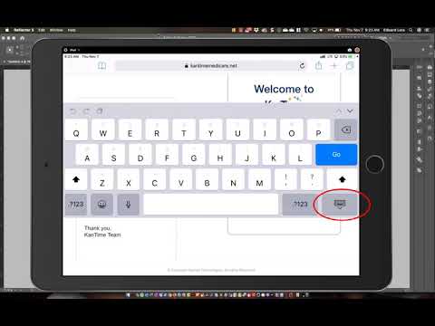 What to do when the iPad Keyboard Covers Top of the Screen