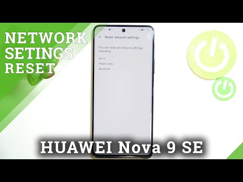 HUAWEI Nova 9 SE Reset Network Settings | Fix Network Connection