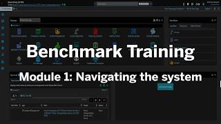 Benchmark Training: Module 1 - Navigation