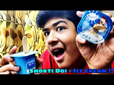 Testing If #ShoktiDoi Can Turn Into An ICE CREAM !!!??? | Zuhair Daiyaan Ayaan