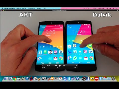 Nexus 5 Dalvik VS ART