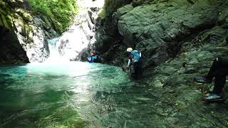 信濃俣河内 その3（第一ゴルジュ）