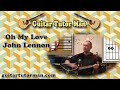 Oh My Love - John Lennon - Acoustic Guitar Lesson