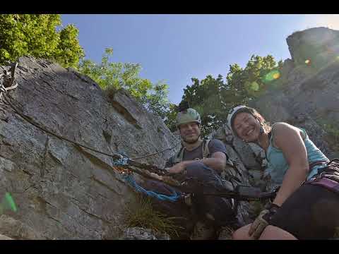 Pont-de-Lesse topweekend! #Via Ferrata #Klimmen #paramotor