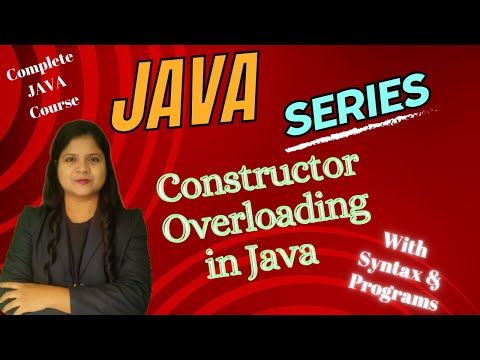 Constructor Overloading In Java Java Full Course Lecture 29 Padho Engineering