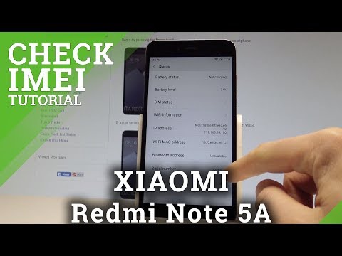 How to to Check IMEI and Serial Number in XIAOMI Redmi Note 5A |HardReset.Info