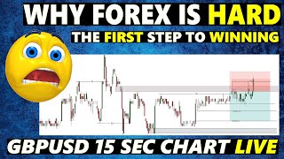 Your Forex Trading Journey and GBPUSD 15 Second Chart