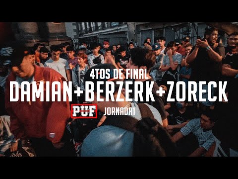 Damian+Berzerk+Zoreck: Cuartos - Jornada 1/Plaza universidad