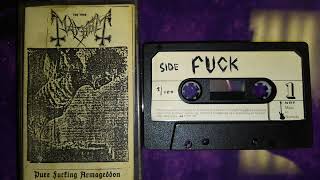 Pure Fucking Armageddon Complete Demo Euronymous Personal Copy