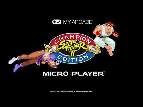 thumbnail video image 2 of Mini Arcade Street Fighter ll Champion Edition My Arcade  DGUNL-3283, 2 of 5