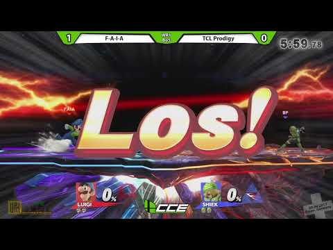 CCE Invitational - F-A-I-A (Luigi) vs TCL Prodigy (Sheik, Mewtwo) - Smash 4