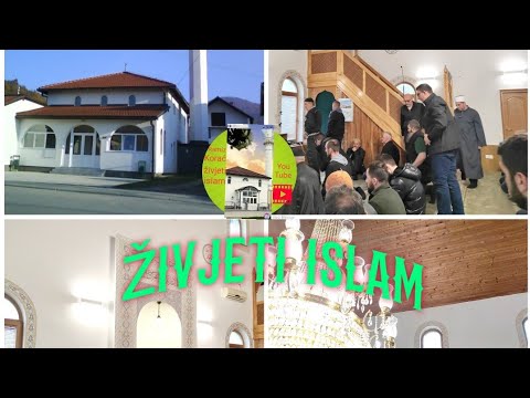 DŽUMA namaz - hutba,Donji Hadžići,MIZ Sarajevo.Ramiz Korać - živjeti islam.