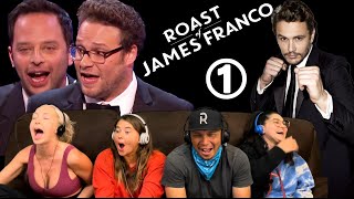 Roast Of JAMES FRANCO (2013) Part 1/6: SETH ROGAN / NICK KROLL - Comedy Reaction!