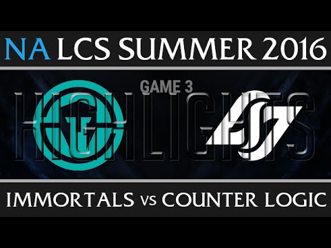Immortals vs CLG Highlights, Game 3 NA LCS Week 7 Day 1 Summer 2016 - IMT vs CLG G3 1