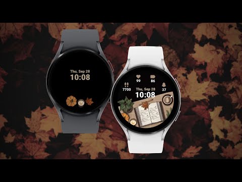 Autumn Diary Watch Animated