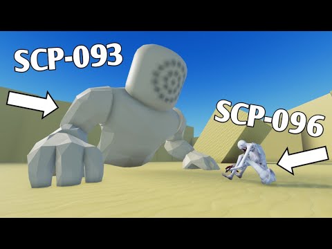 SCP 096 VS SCP 093 - Roblox SCP