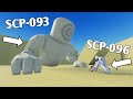 SCP 096 VS SCP 093 Roblox SCP
