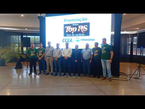 Prêmio Top RS Leite de Verdade  CCGL foi lançado em Santa Rosa.
