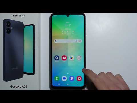 Samsung A06: How to Turn On/Off App Drawer?
