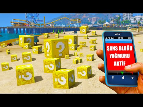 Saat 14.00'te Milyonlarca Şans Bloğu Yağmaya Başlıyor - GTA 5 MODS