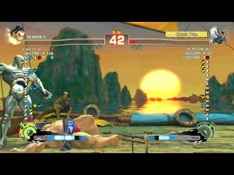 SSF4 2012 Honda (o wa re jp) vs Seth (Poongko) Japanese Ranking Match