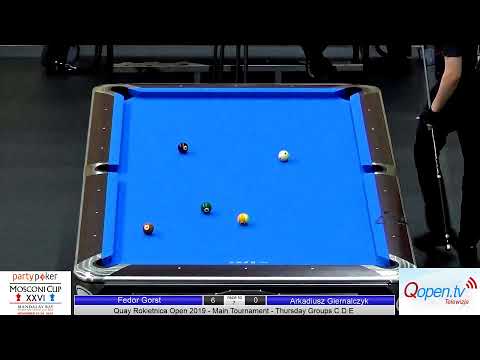 Arkadiusz Giernalczyk - Fedor Gorst - Quay Rokietnica Open 2019 Main Tournament