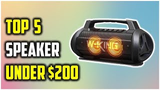 Best Bluetooth Speakers Under $200 – Affordable & Powerful!