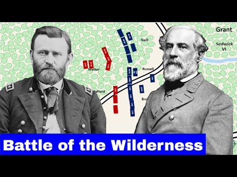 Battle of the Wilderness | Full Documentary and Animated Battle Map