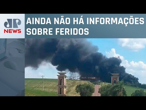 Incêndio de grande escala atinge frigorífico no Rio Grande do Sul