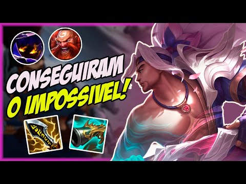 MEU TIME CONSEGUIU FAZER O IMPOSSÍVEL! - Yasuo Gameplay - League of Legends