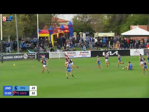 SANFL Snapshot - Sturt's Ash Johnson sneaks a goal