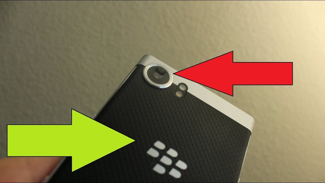 Blackberry keyone replacing camera glass or back cover