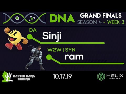 DNA S4:W3 - DA | Sinji (Pac-man) Vs. W2W | SYN |  ram (Snake) - Grand Finals