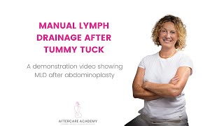 Maximizing Healing and Reducing Swelling after Tummy Tuck with Manual Lymph Drainage