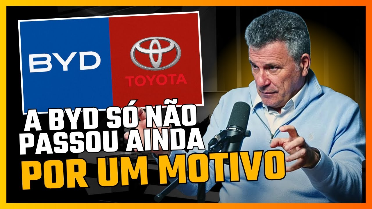 A VERDADE por trás do crescimento da BYD (e por que a Toyota tá preocupada)