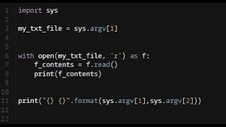 Python - Command Line Arguments | sys.argv
