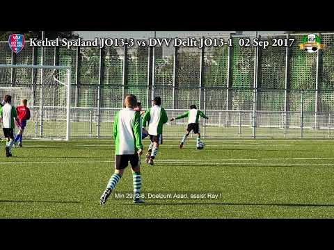 2017-09-02 Kethel Spaland JO13-3 vs DVV Delft JO13-1 2-8