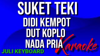 Download lagu SUKET TEKI - Didi Kempot | karoke nada pria | lirik mp3 Download lagu SUKET TEKI - Didi Kempot | karoke nada pria | lirik mp3