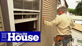 How to Fix Leaky Siding | This Old House