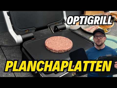 Die PLANCHAPLATTEN für den OPTIGRILL im ersten Praxistest