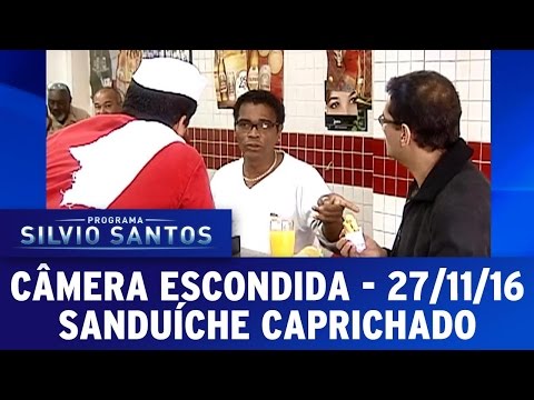 Câmera Escondida (27/11/16) - Sanduíche Caprichado