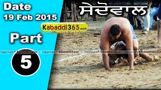 Saidowal (Kapurthala) Kabaddi Tournament 19 Feb 2015 Part 1 by Kabaddi365.com