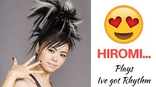 Hiromi plays a solo to Ive got rhythm,