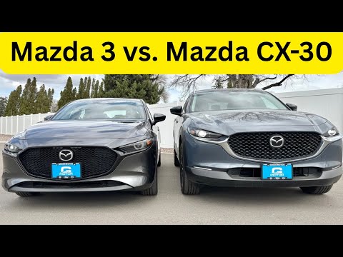 2025 Mazda 3 vs. 2025 Mazda CX-30 | Side-by-Side Review