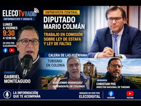ELECODIGITAL EN VIVO. NOTICIAS DEL LUNES 25 DE MAYO DE 2026. DESDE CARMELO PARA TODA LA REGIÓN