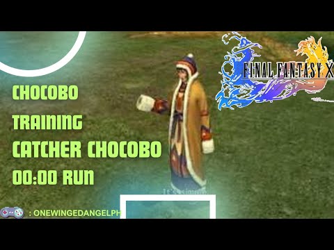 Final Fantasy X - Chocobo Trainer, Catcher Chocobo 0:00.00 Run (Most Traumatic Mini Game in FFX?)