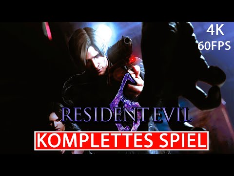 RESIDENT EVIL 6 Gameplay Walkthrough FULL GAME Deutsch [4K 60FPS PC ULTRA HD] Kein Kommentar Part 1