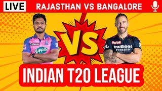 LIVE: RR Vs RCB, 13th Match | Live Scores & hindi Commentary | Rajasthan Vs Bangalore |Live IPL 2022