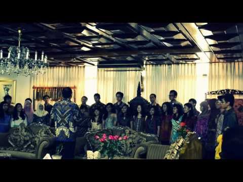Paragita Choir Universitas Indonesia at Wisma Duta Manila Philippines